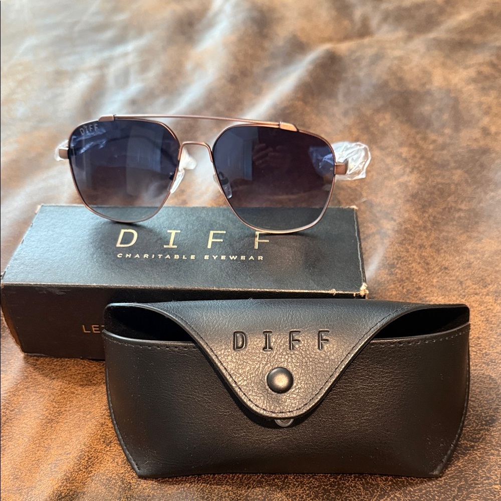 DIFF Atlas Sunglasses with Black Case